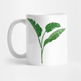 Banana Leaves Botanical Mug